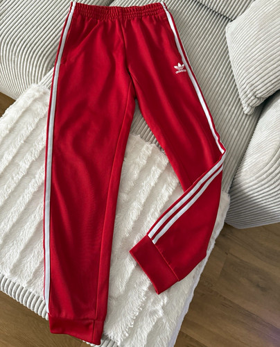 Adidas jogginghose rot weiß - adidas, rot/weiß